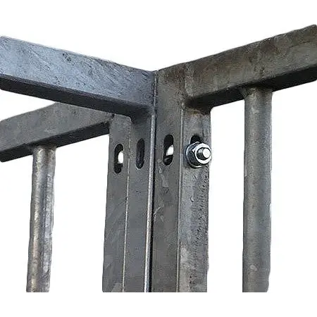 Dog Run Panel 1.0 x 1.84m - 8cm Gap - Heavy-Duty Galvanised - Image 9