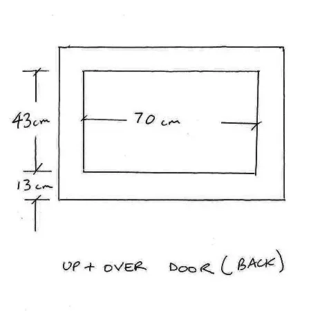 Dog Crate 3-Door Car Crate with Escape Hatch - Double with Divider - Image 7