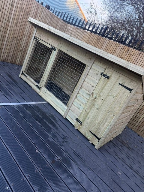 Benchmark 8 x 4ft Dog Kennel Essential Animal House - Durable, Weatherproof, DIY Animal House - Image 7