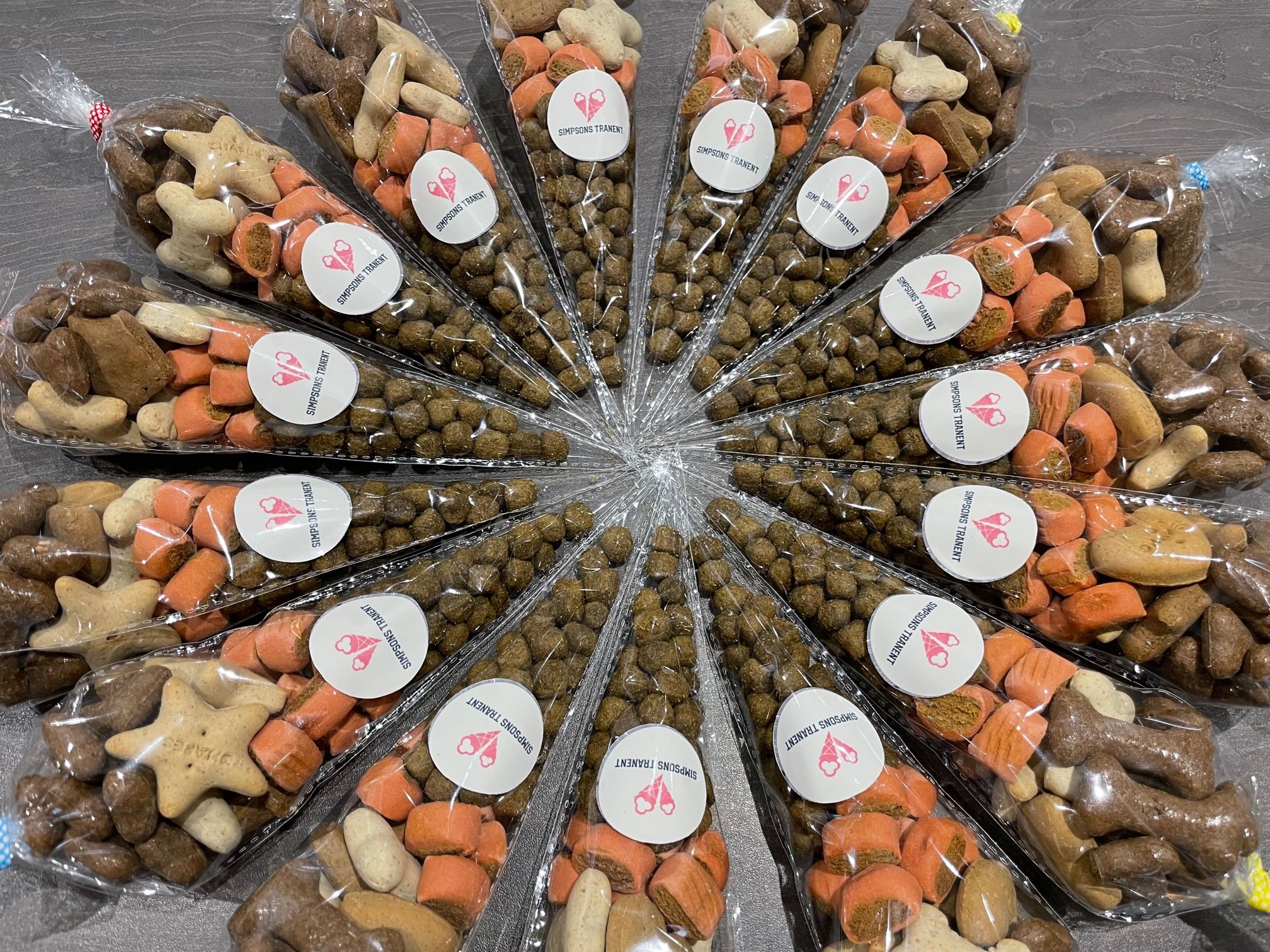 Dog Chocolate / Biscuit Treat Party Cones - Image 4