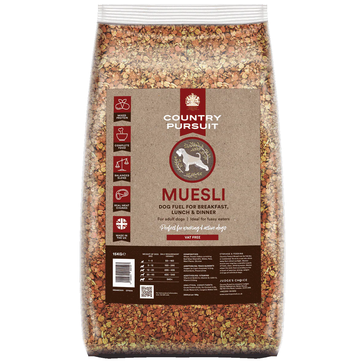 Muesli Moist Mix Adult Dry Dog Food - Image 9