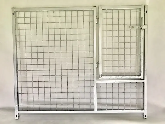 Dog Run - 2.4 x 2.4m Galvanised Puppy Pen - Image 5