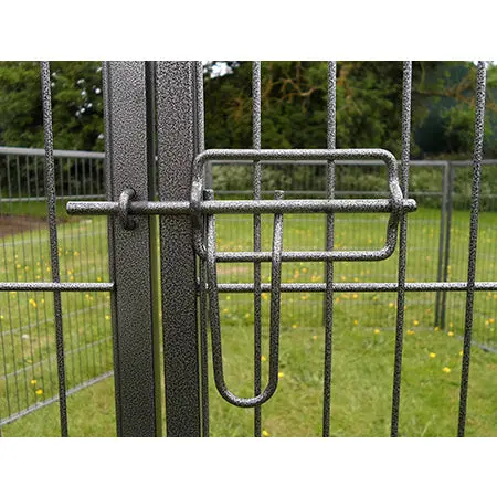 Dog Run - KT6 2.4 x 1.2m Steel Puppy Run - Image 7