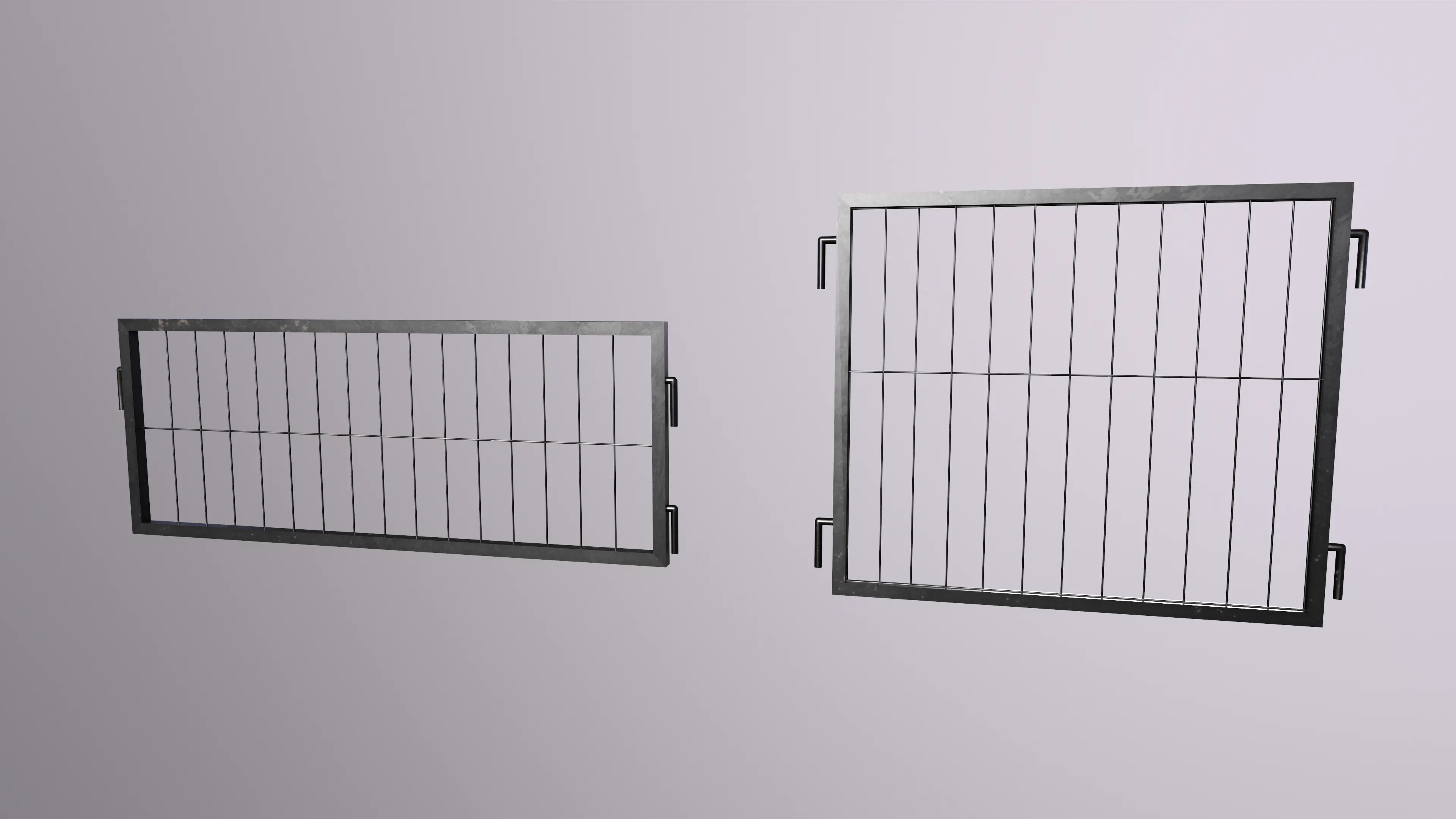 Dog Run -KT900  1.22 x 0.785m Steel Puppy Run with Washable Tray - 900mm Height - Image 4