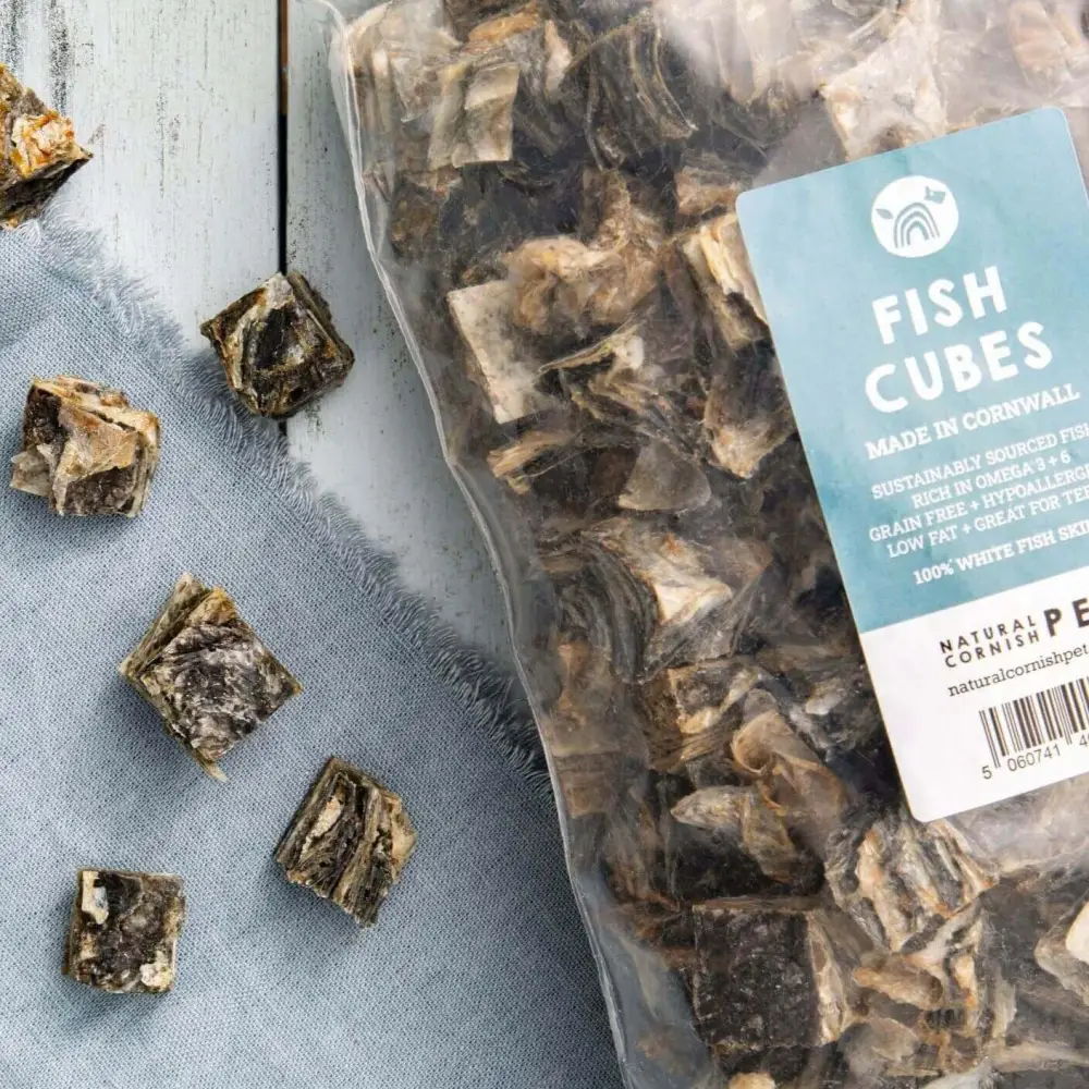 White Fish Cubes For Dogs - Image 4
